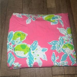 Lilly Pulitzer Pottery Barn Crib Sheet Pink Lemonade